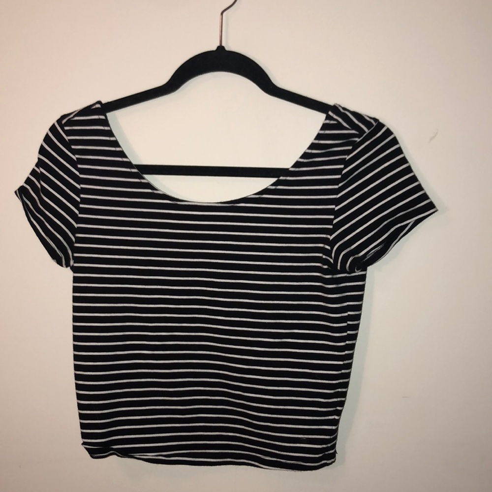 Stripped crop top
